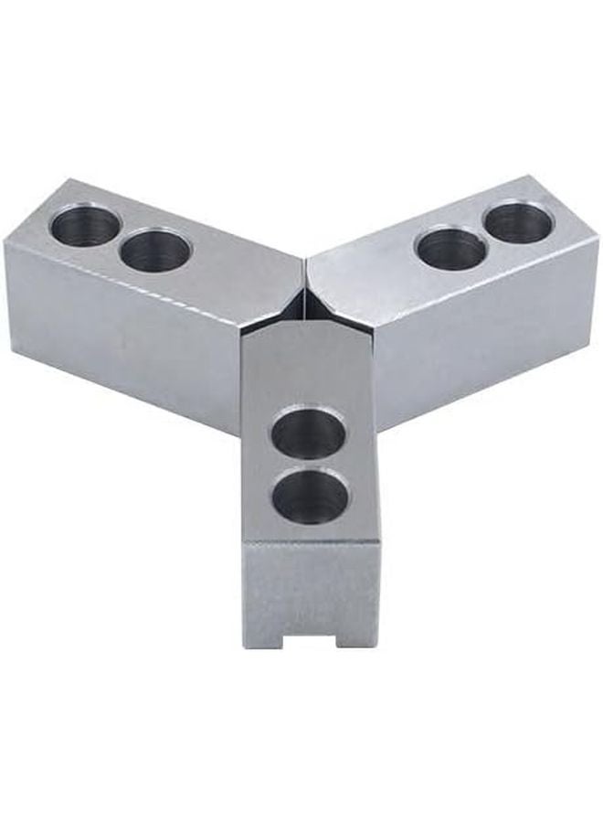 Hydraulic Chuck Three Claw Raw Soft 6 8 10 12 Inch Extended Thickened Lathe Fixture - Image 1